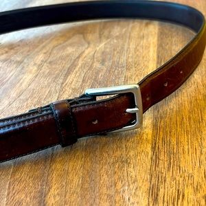 J. Crew dress belt | genuine leather | made in USA | 38